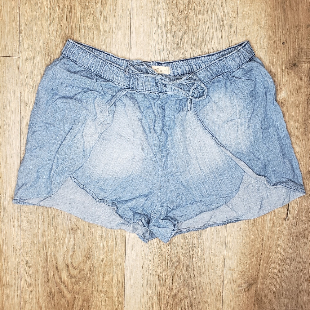 Stretchy Denim Shorts
